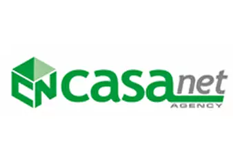 Logo CasaNet agency Roma
