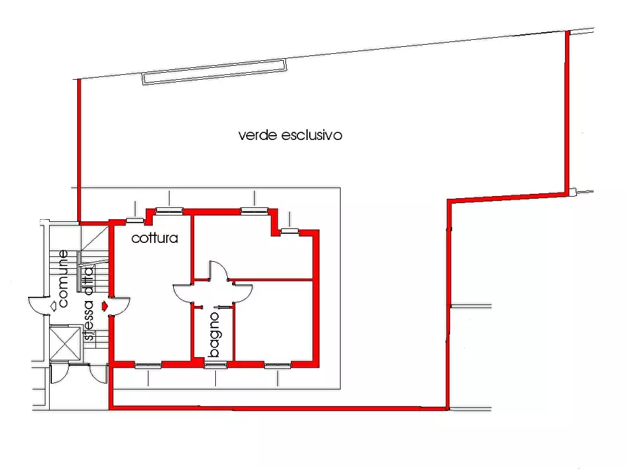 Immagine 30 di Appartamento in affitto  in VIA FAVORITA a Chivasso