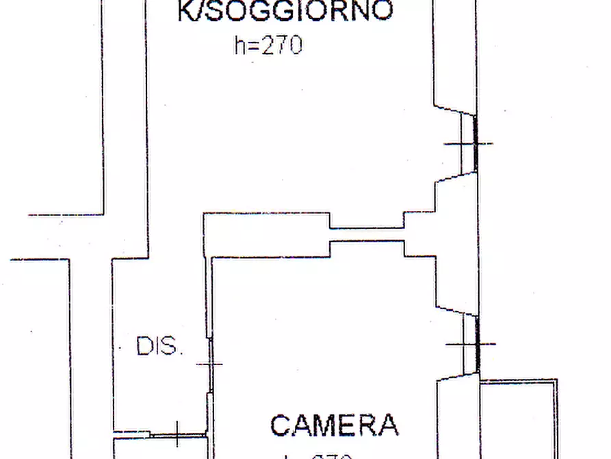 Immagine 2 di Appartamento in affitto  in CORSO GARIBALDI a Pavia