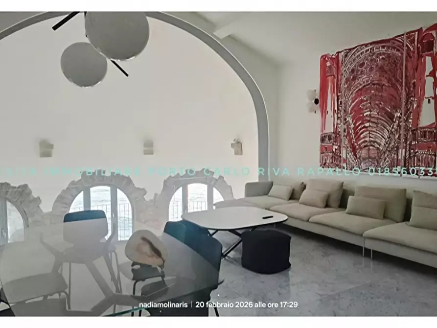 Immagine 3 di Appartamento in affitto  in via Aurelia a Zoagli