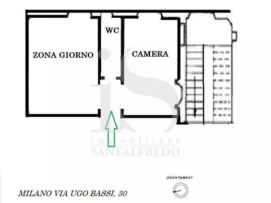 Immagine 25 di Appartamento in affitto  in VIA UGO BASSI a Milano