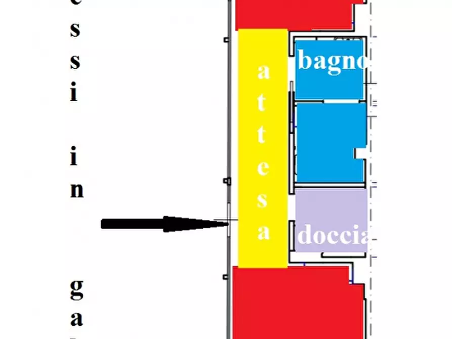 Immagine 7 di Negozio in affitto  in via Sant' Andrea a Viareggio