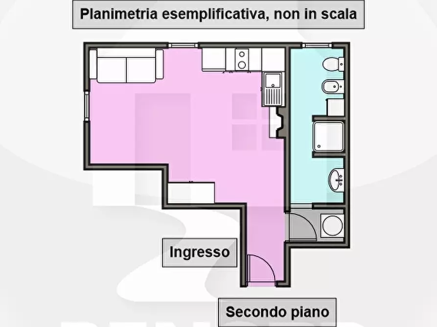 Immagine 25 di Appartamento in affitto  in Via Riviera a Pavia