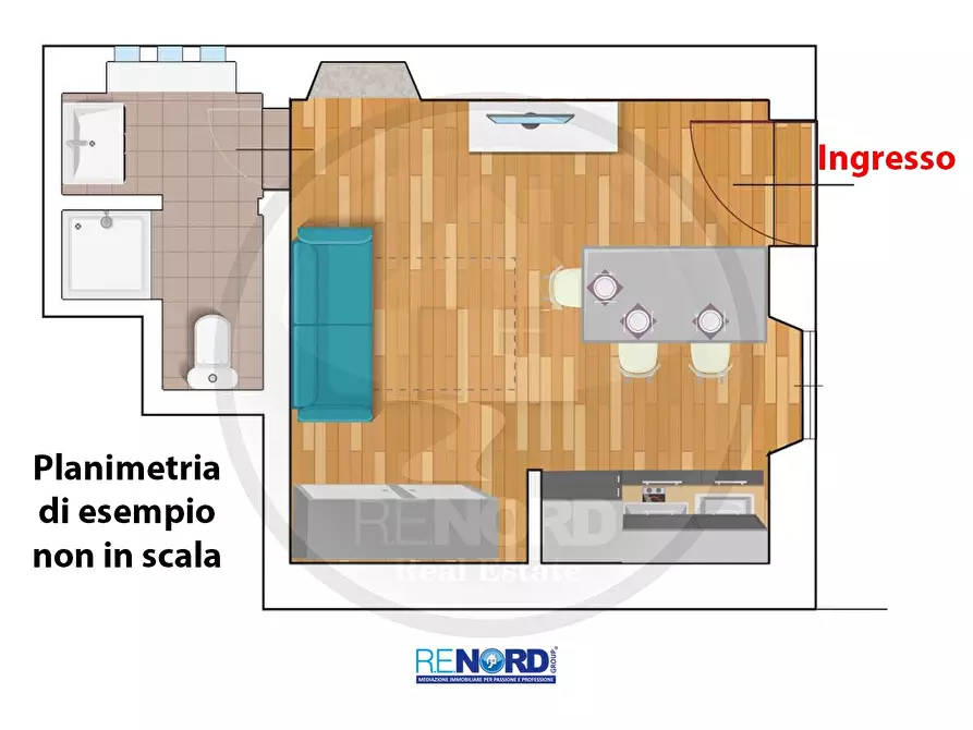 Immagine 18 di Appartamento in affitto  a Pavia