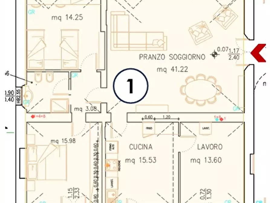 Immagine 2 di Appartamento in affitto  in VIA TIZZANO a Casalecchio Di Reno