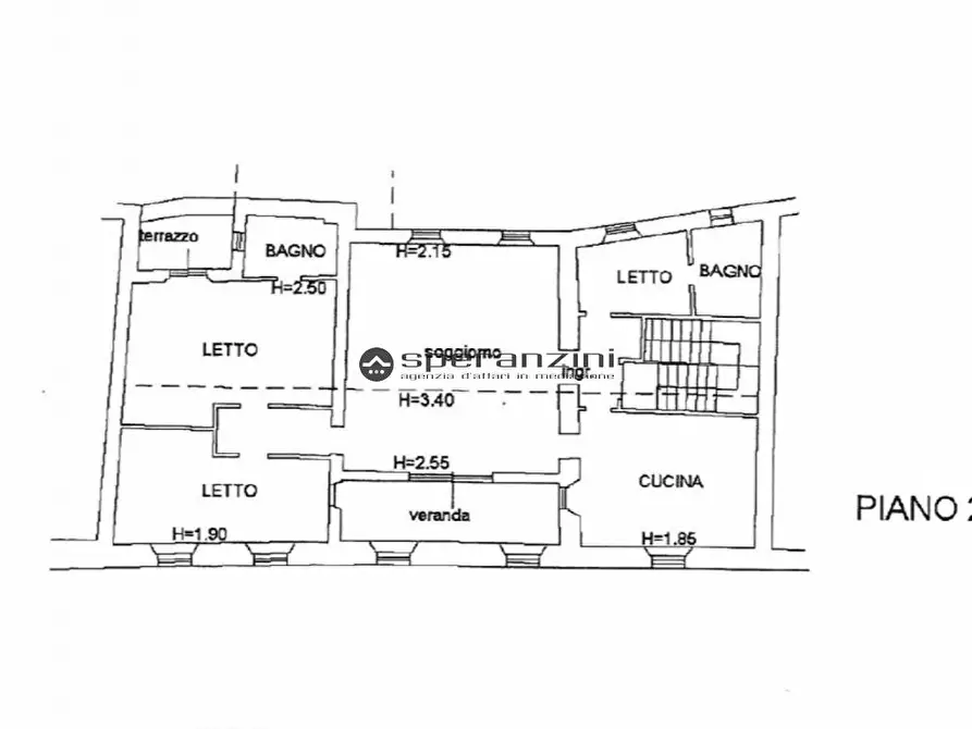 Immagine 27 di Attico in affitto  in via gasparoli a Fano