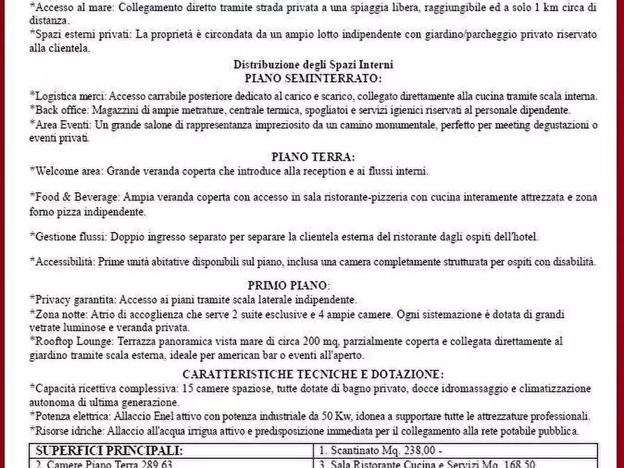 Immagine 3 di Albergo/B&B/Residence in affitto  a Siniscola