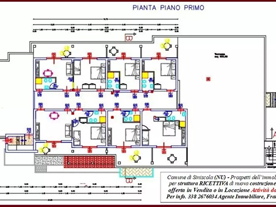Immagine 18 di Albergo/B&B/Residence in affitto  a Siniscola