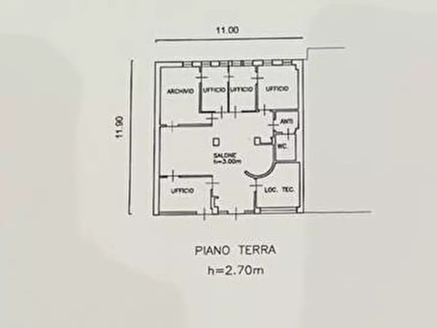 Immagine 1 di Negozio in affitto  in PIAZZA GENERAL CANTORE a Trento