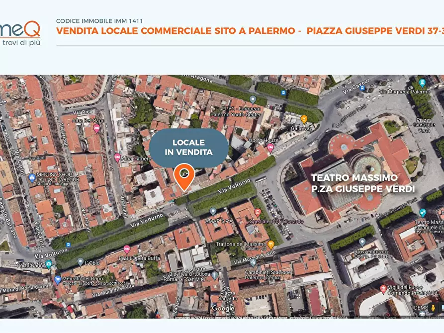 Immagine 1 di Posto auto in vendita  in Piazza Giuseppe Verdi a Palermo