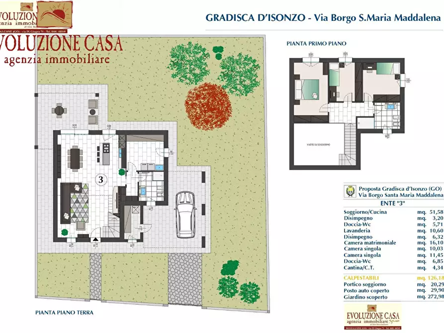 Immagine 1 di Casa indipendente in vendita  in borgo santa maria maddalena a Farra D'isonzo