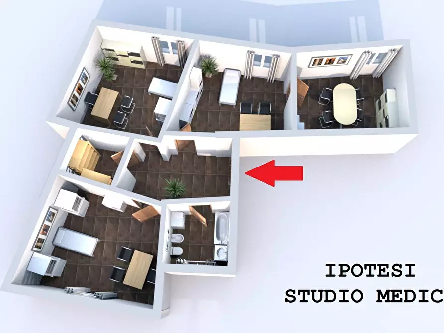 Immagine 1 di Appartamento in vendita  in Via Nobili a Corridonia