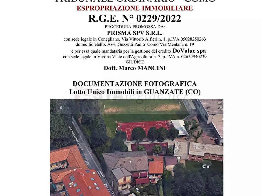 Immagine 1 di Palazzo in vendita  in Via Alessandro Volta n. 2  già Via Patrioti n. 2 (catastale) a Solbiate Con Cagno