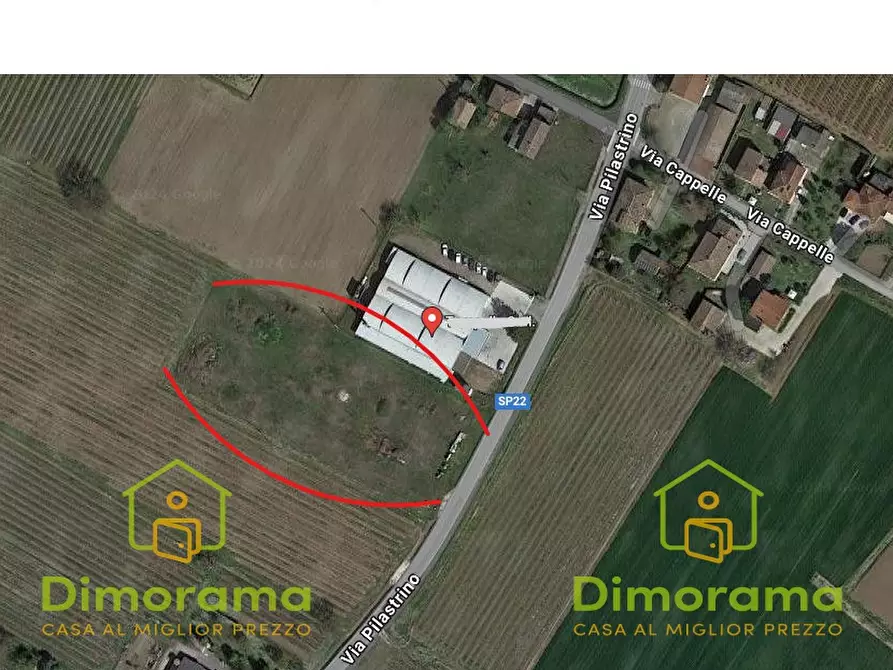 Immagine 1 di Terreno edificabile in vendita  in Via Provinciale Pilastrino a Bagnara Di Romagna