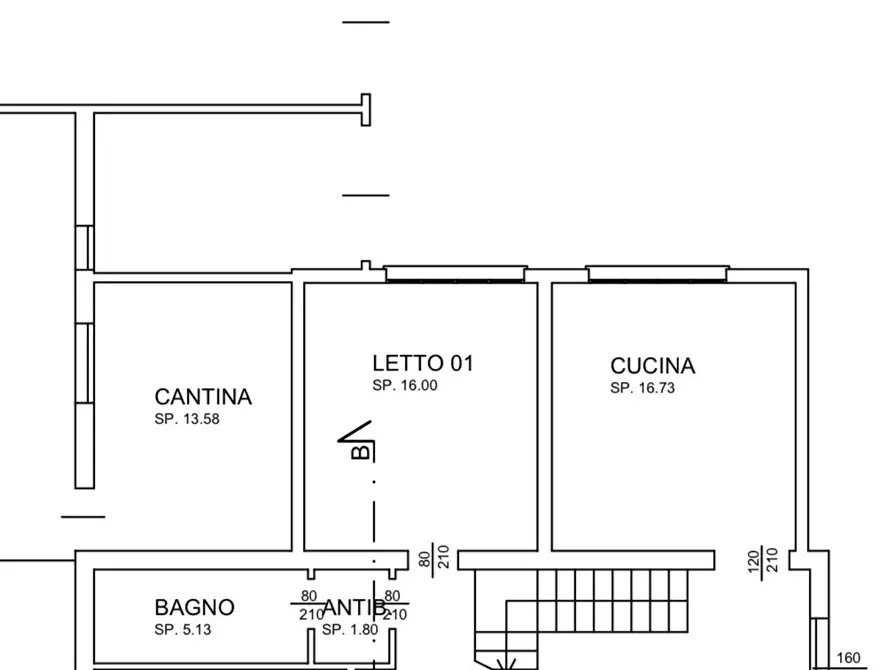 Immagine 1 di Villa in vendita  a Rovigo