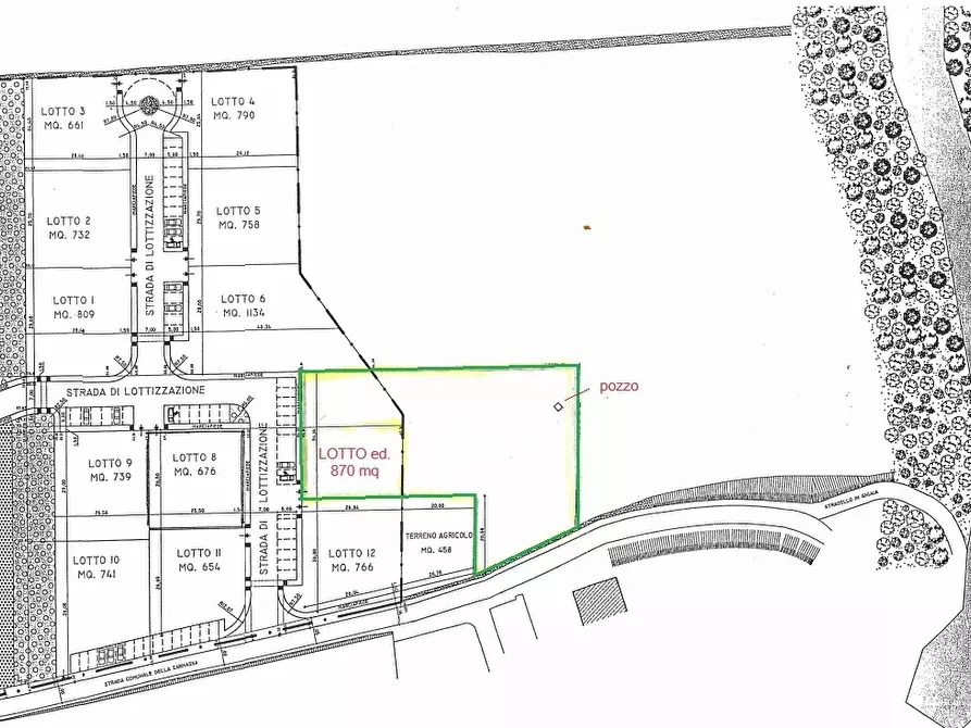 Immagine 1 di Terreno edificabile in vendita  a Agazzano