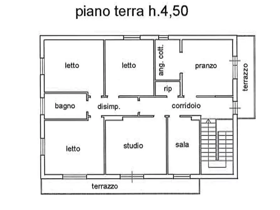 Immagine 1 di Appartamento in vendita  a Civitella Di Romagna