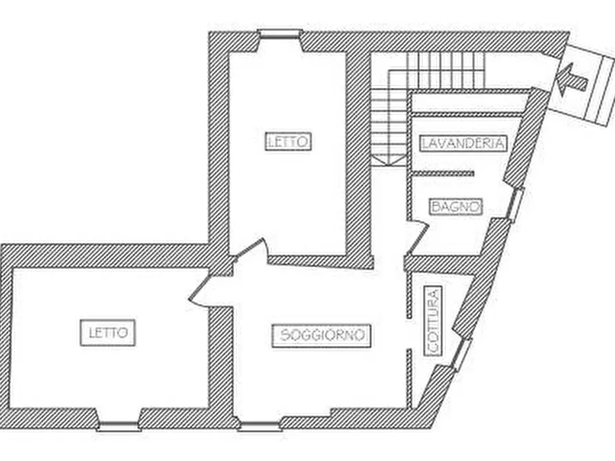 Immagine 1 di Appartamento in vendita  a Rivergaro