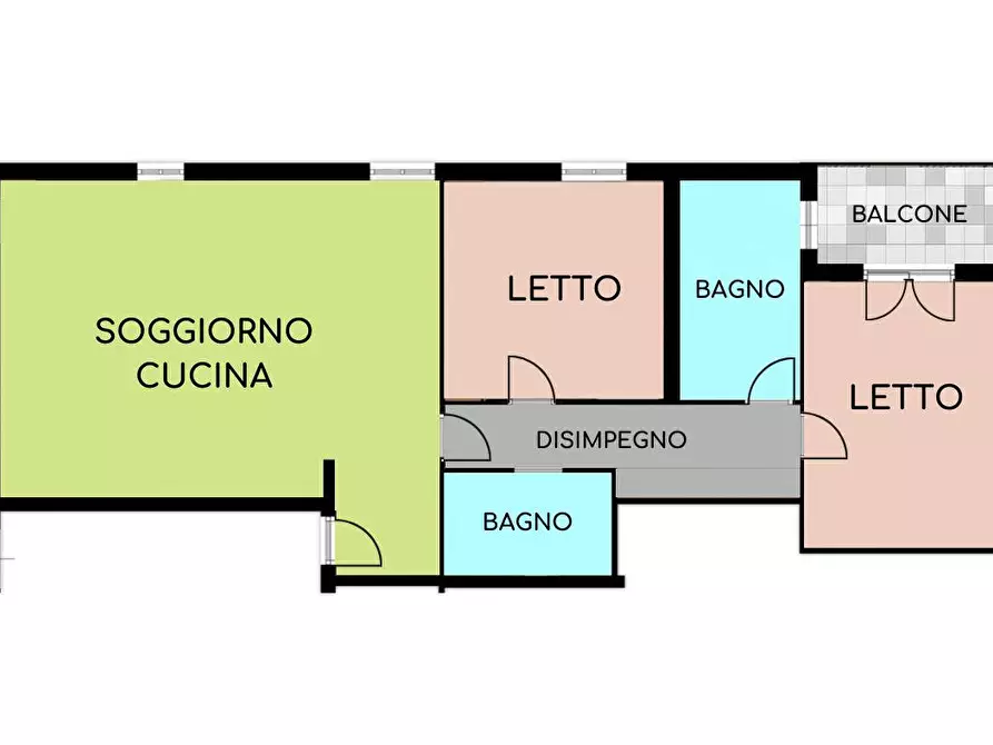 Immagine 1 di Appartamento in vendita  a Cavezzo