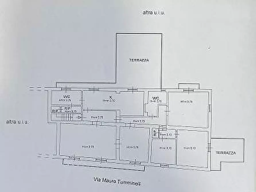 Immagine 1 di Appartamento in vendita  in Via Tumminelli a Caltanissetta