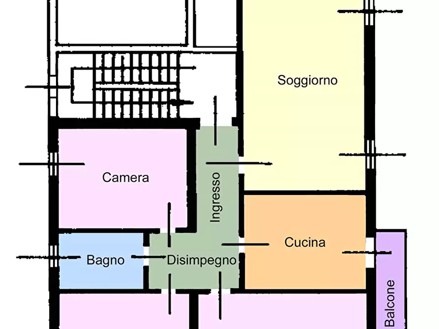 Immagine 1 di Appartamento in vendita  a Parma