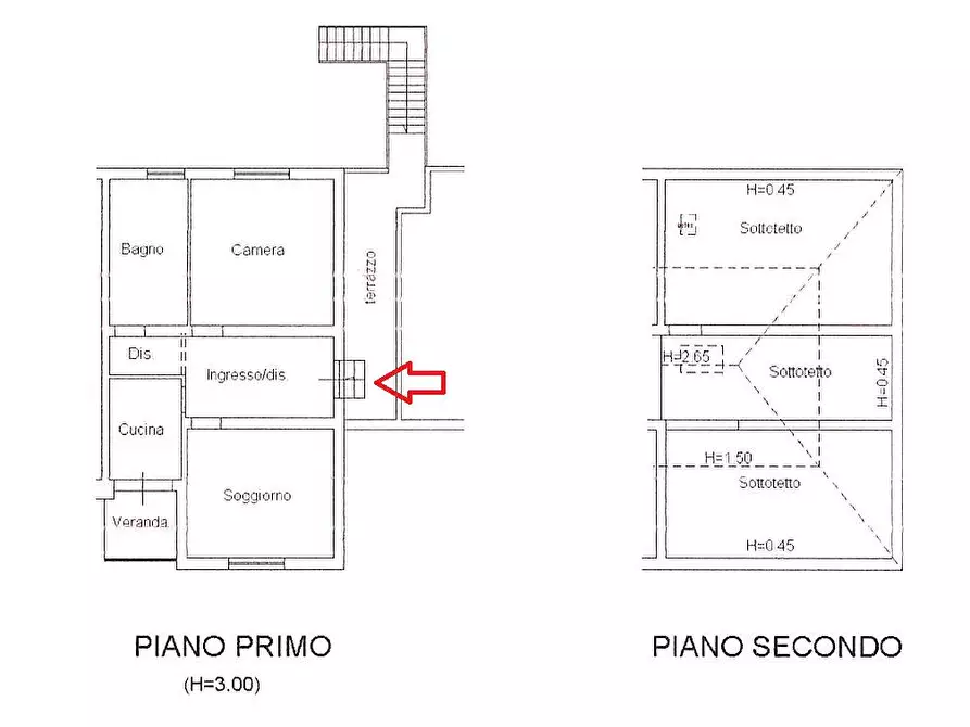 Immagine 1 di Appartamento in vendita  a Fano