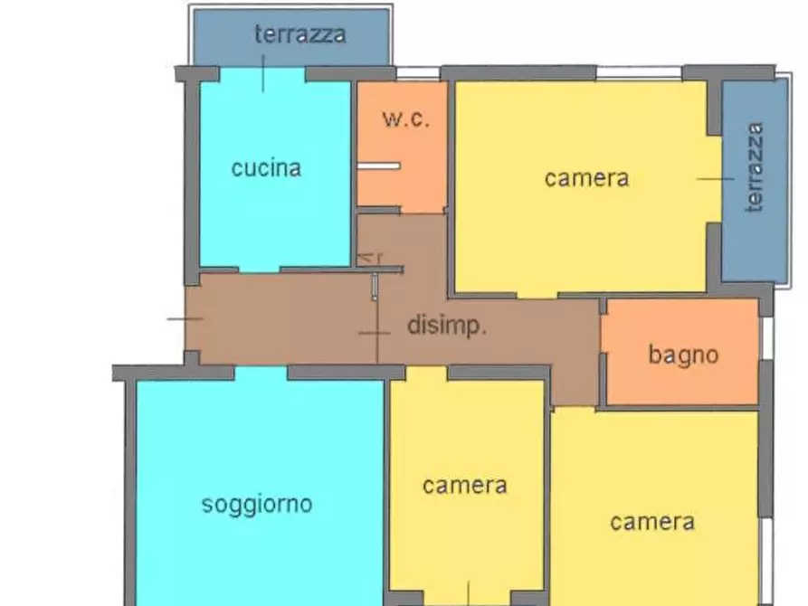 Immagine 1 di Appartamento in vendita  a Paese