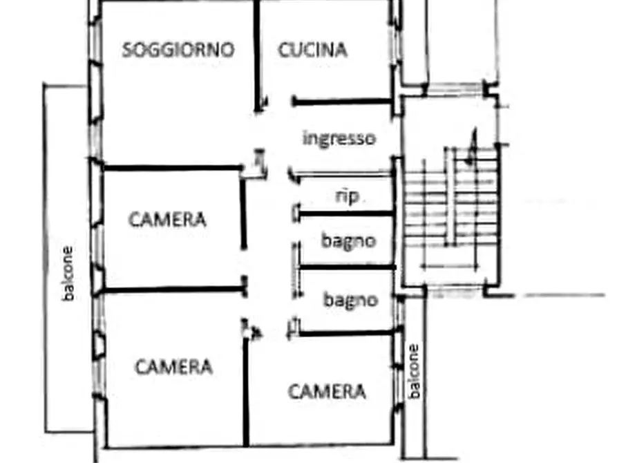 Immagine 1 di Appartamento in vendita  a Chiusi