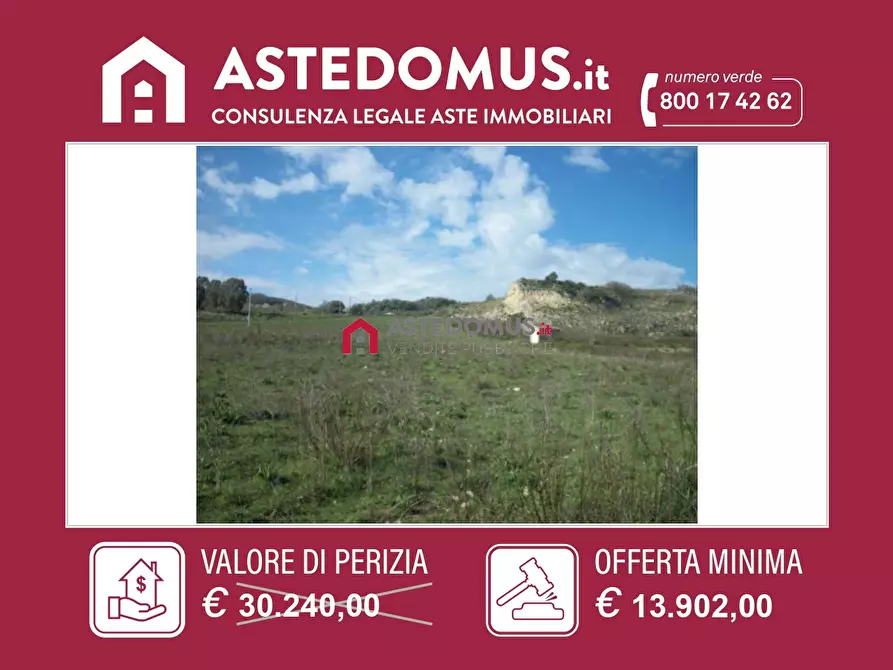 Immagine 1 di Terreno edificabile in vendita  in Contrada Pidocchio a Canicatti'