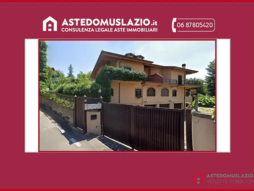 Immagine 1 di Villa in vendita  in Via del Casalaccio a Grottaferrata