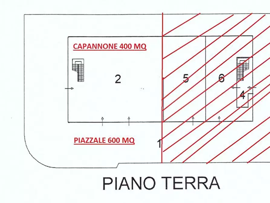 Immagine 1 di Magazzino in affitto  in Via Canaletto a Senigallia