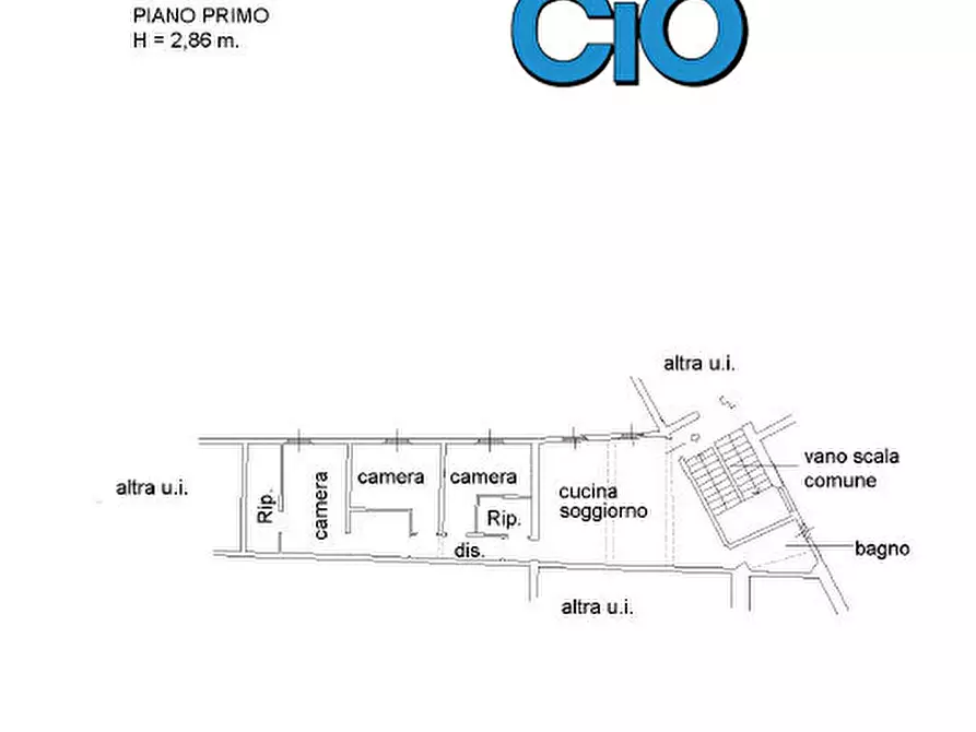 Immagine 5 di Quadrilocale in vendita  a Bologna