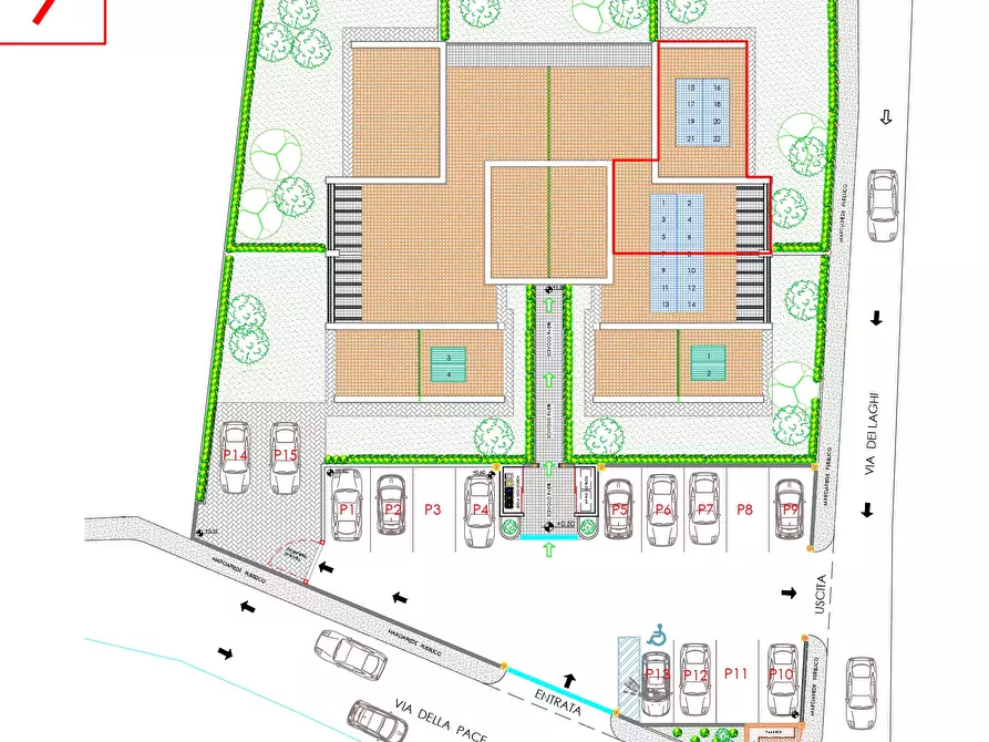 Immagine 3 di Appartamento in vendita  in via canaletto a Castelnuovo Magra
