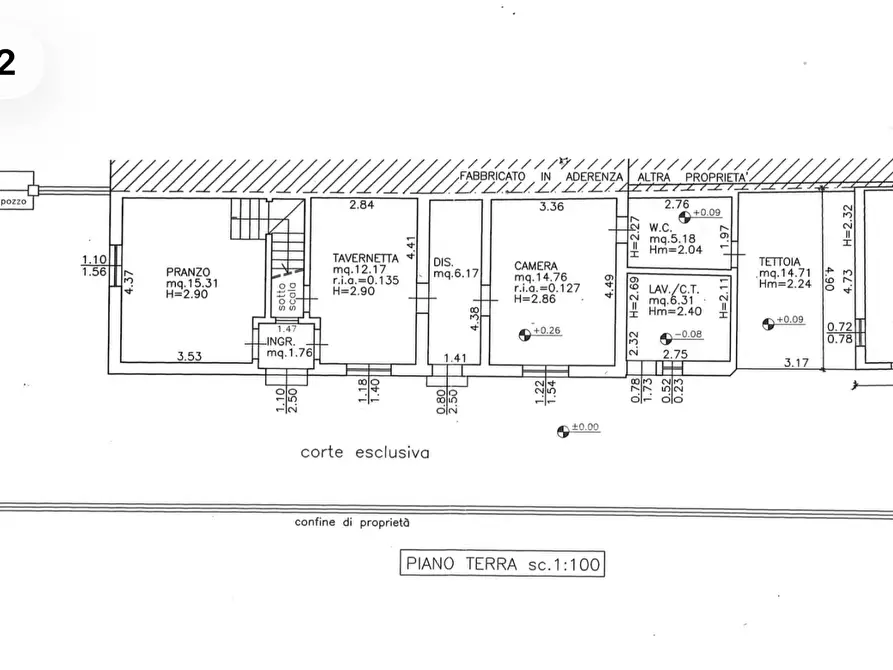Immagine 32 di Villetta a schiera in vendita  in Via Matteotti 8A a Gambettola