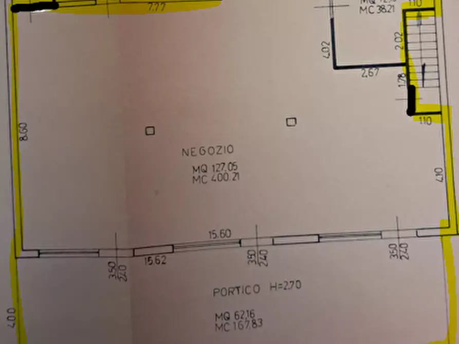 Immagine 2 di Locale commerciale in vendita  a Verucchio