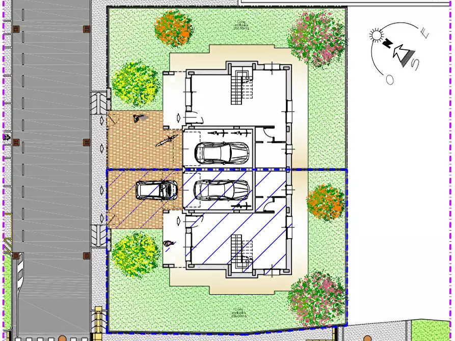 Immagine 10 di Villetta a schiera in vendita  a Santarcangelo Di Romagna