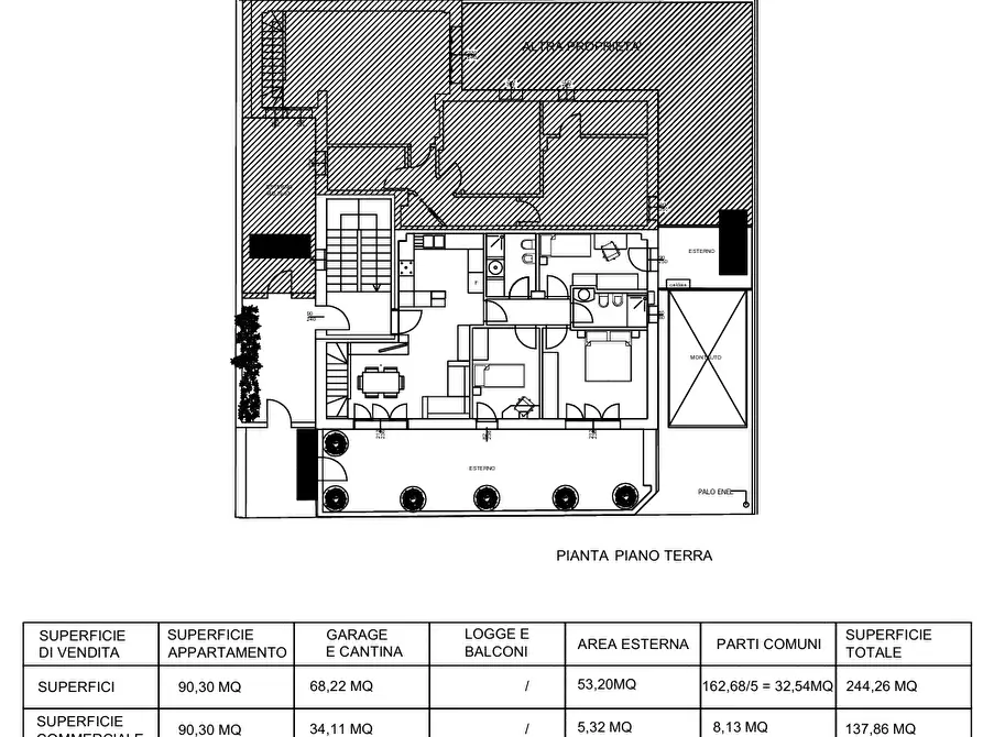 Immagine 4 di Quadrilocale in vendita  in Via Marecchiese 179 a Verucchio