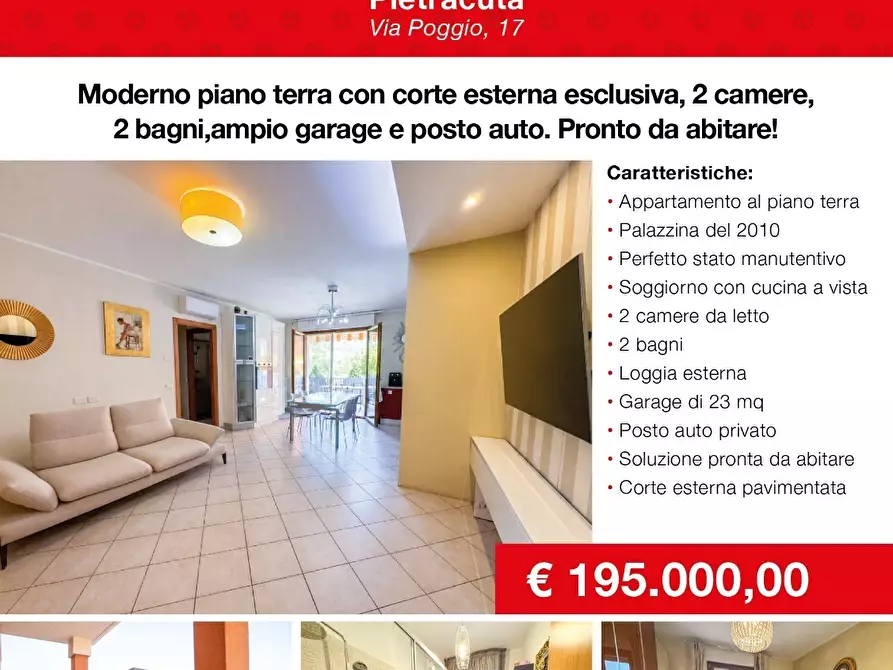 Immagine 1 di Trilocale in vendita  in Via Poggio 17 a San Leo