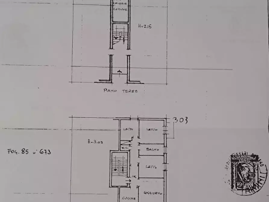 Immagine 11 di Quadrilocale in vendita  a Rimini