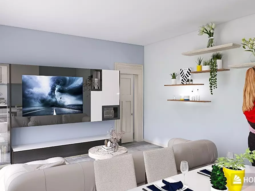 Immagine 15 di Trilocale in vendita  in via mazzini 3 a Langhirano