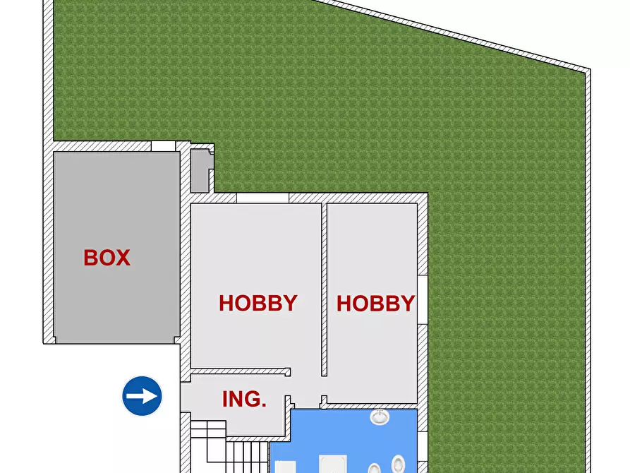 Immagine 42 di Villetta a schiera in vendita  in Via Cesare Battisti a Nerviano