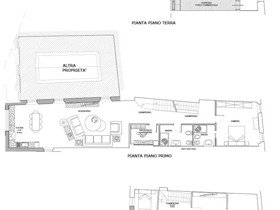 Immagine 2 di Pentalocale in vendita  in Via San Paolino a Lucca