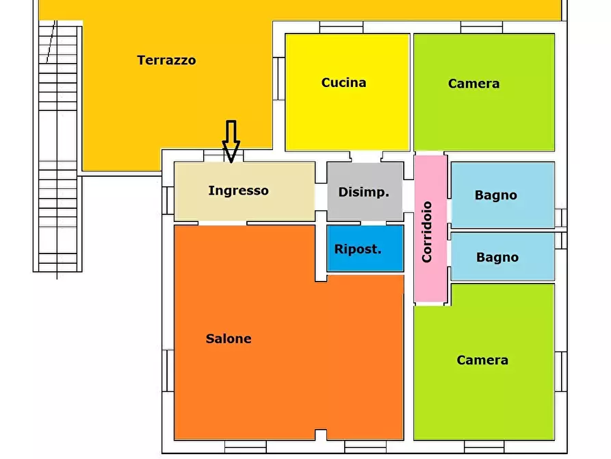 Immagine 27 di Appartamento in vendita  a Arcola
