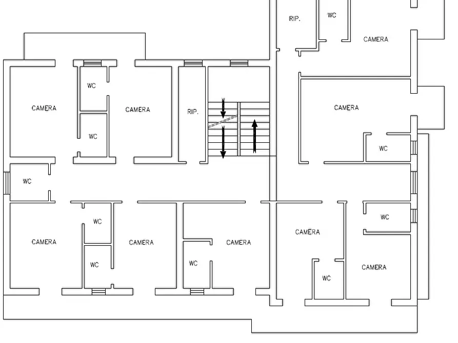 Immagine 3 di Palazzo in vendita  a Rimini