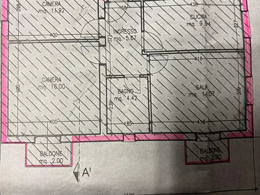 Immagine 24 di Quadrilocale in vendita  in Via Monte San Michele 11 a Rimini