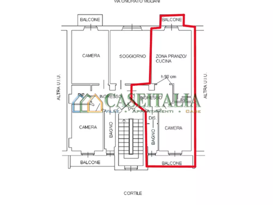 Immagine 16 di Bilocale in vendita  in Via Onorato Vigliani 223 a Torino