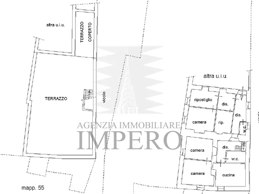 Immagine 28 di Pentalocale in vendita  in Via Paolo Gibelli 1 a Ventimiglia