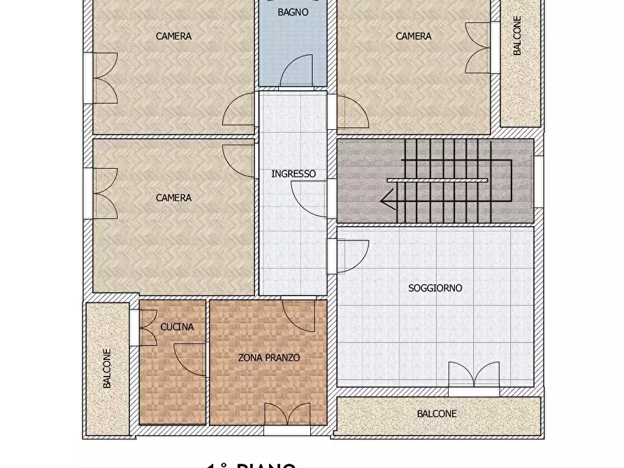 Immagine 22 di Porzione di casa in vendita  in Via della Primula 11 a Modena