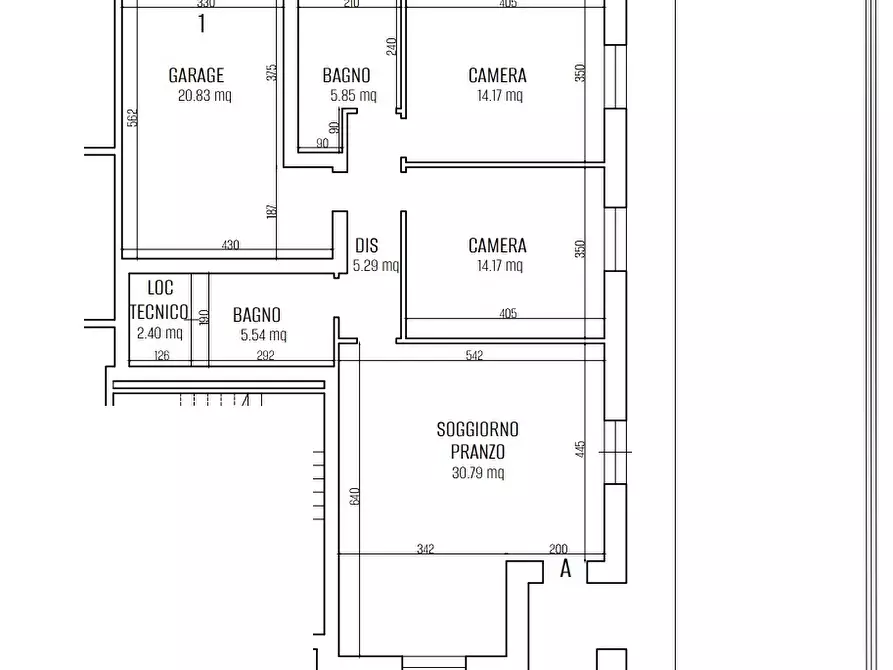 Immagine 2 di Trilocale in vendita  in Via Socrate a Nonantola