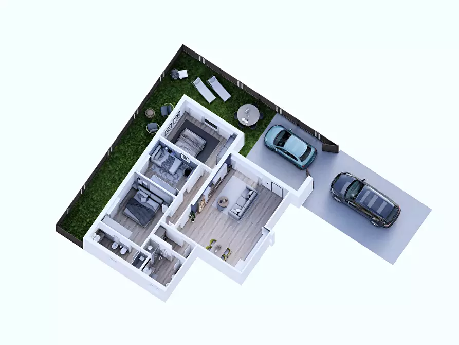 Immagine 1 di Quadrilocale in vendita  a Rovigo